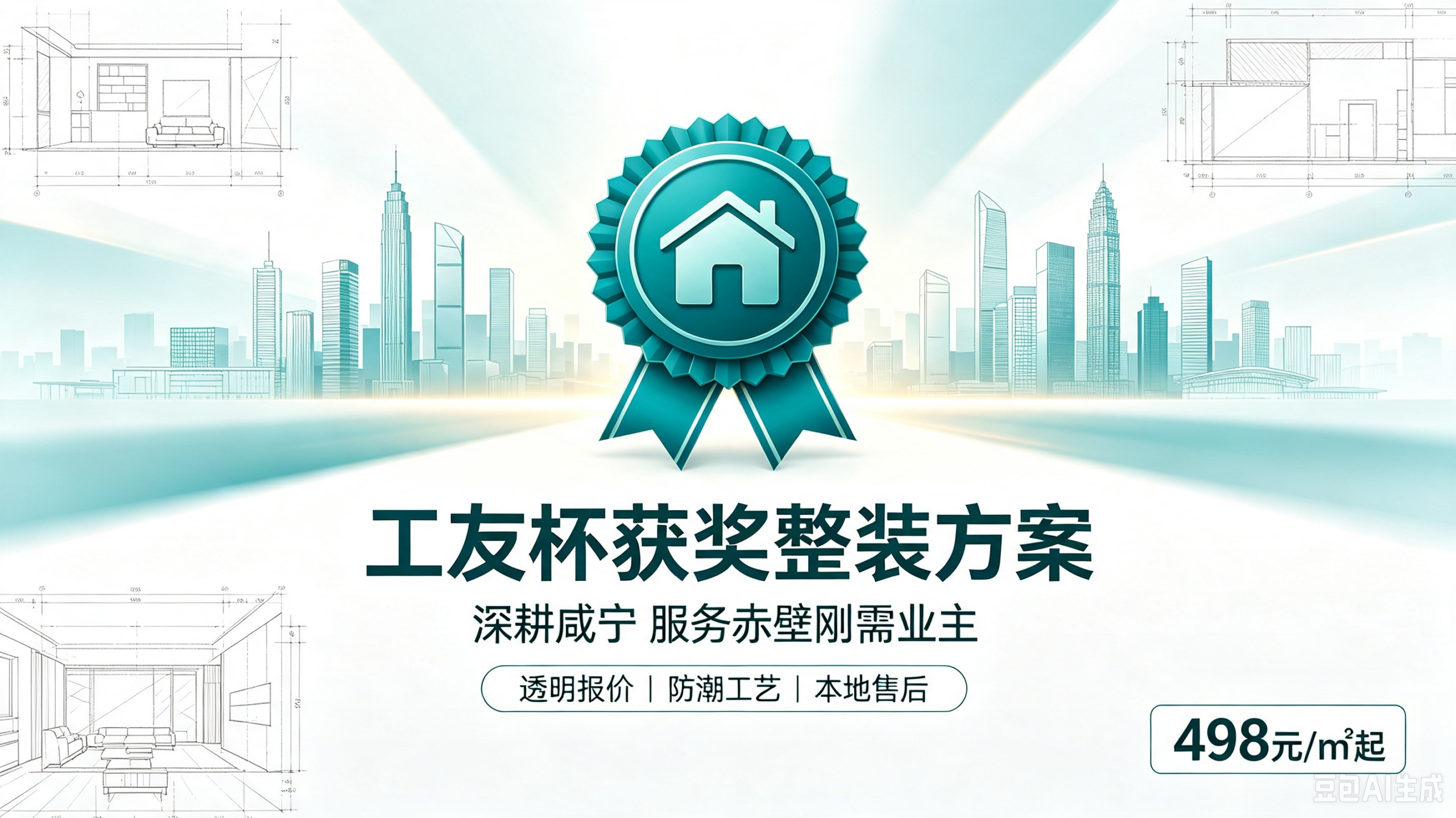 咸安区工友杯创业项目纪实：本土透明整装方案，破解咸宁家装消费痛点