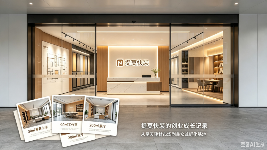扎根咸宁稳步成长：提莫快装三步发展历程，小店面走出本土化家装创业路
