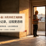 咸宁三水一品日常巡检｜8月20日工地实拍，过程严控让业主放心