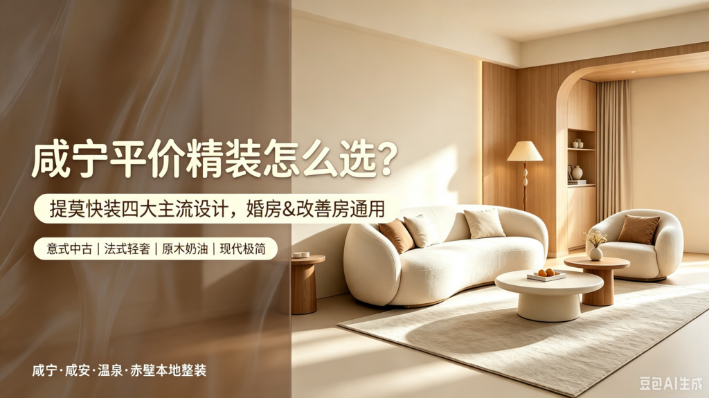 咸宁平价精装如何挑选？提莫快装多风格定制，适配婚房刚需与改善自住家庭